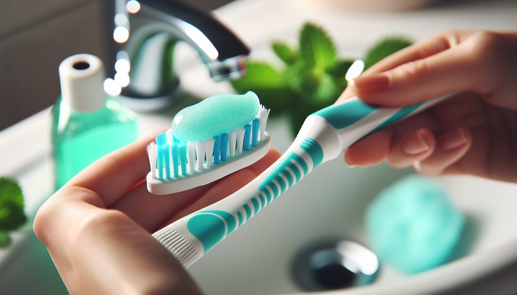 歯磨き　歯ブラシ image 4